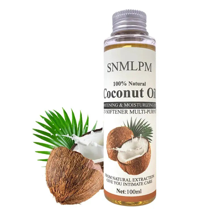 100ml Natural Organic Coconut Oil Body Face Oil Massage Relaxation Skin Coconut Essential Oil - Femlinza