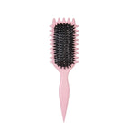 1PC Salon Styling Curly Hair Styling Brush Curl Hair Brush for Combing and Shaping Men's and Women's Curls Reduce Pulling Tools - Femlinza