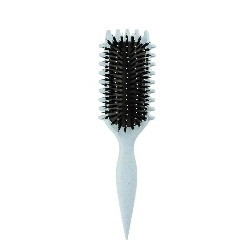 1PC Salon Styling Curly Hair Styling Brush Curl Hair Brush for Combing and Shaping Men's and Women's Curls Reduce Pulling Tools - Femlinza