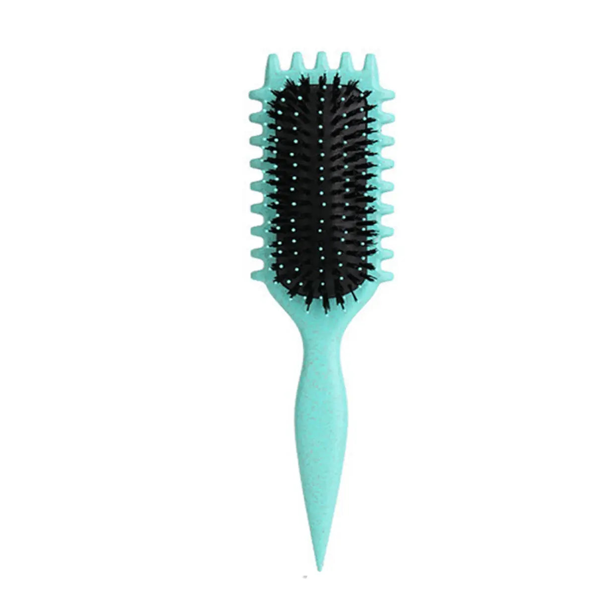 1PC Salon Styling Curly Hair Styling Brush Curl Hair Brush for Combing and Shaping Men's and Women's Curls Reduce Pulling Tools - Femlinza