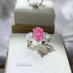2 Carat 925 Sterling Silver Moissanite Ring - Femlinza