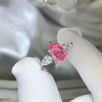 2 Carat 925 Sterling Silver Moissanite Ring - Femlinza