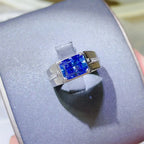 2 Carat Moissanite 925 Sterling Silver Ring - Femlinza