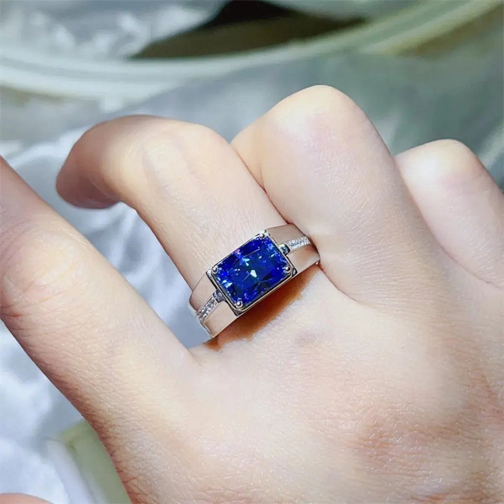 2 Carat Moissanite 925 Sterling Silver Ring - Femlinza