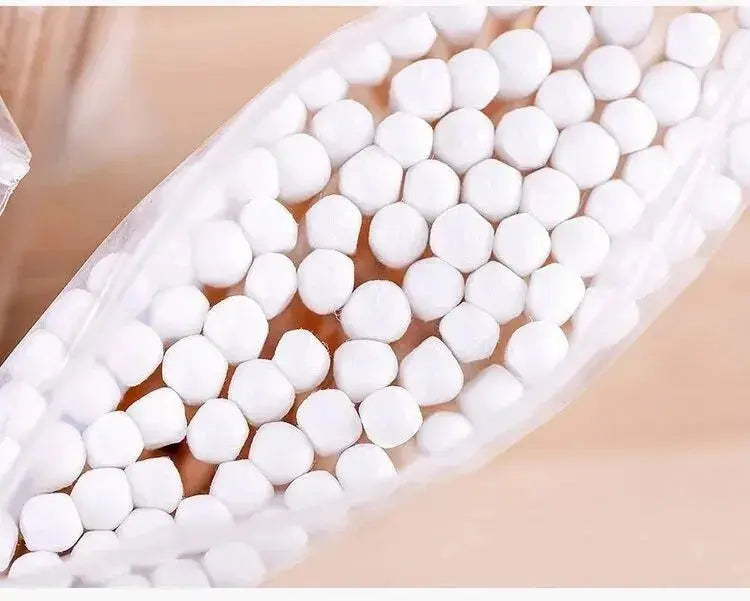 200PCS Wooden Double-Ended Cotton Swabs Make-Up Cleaning Disposable Cotton Swabs Medical Household Hygiene Ear Pulling - Femlinza
