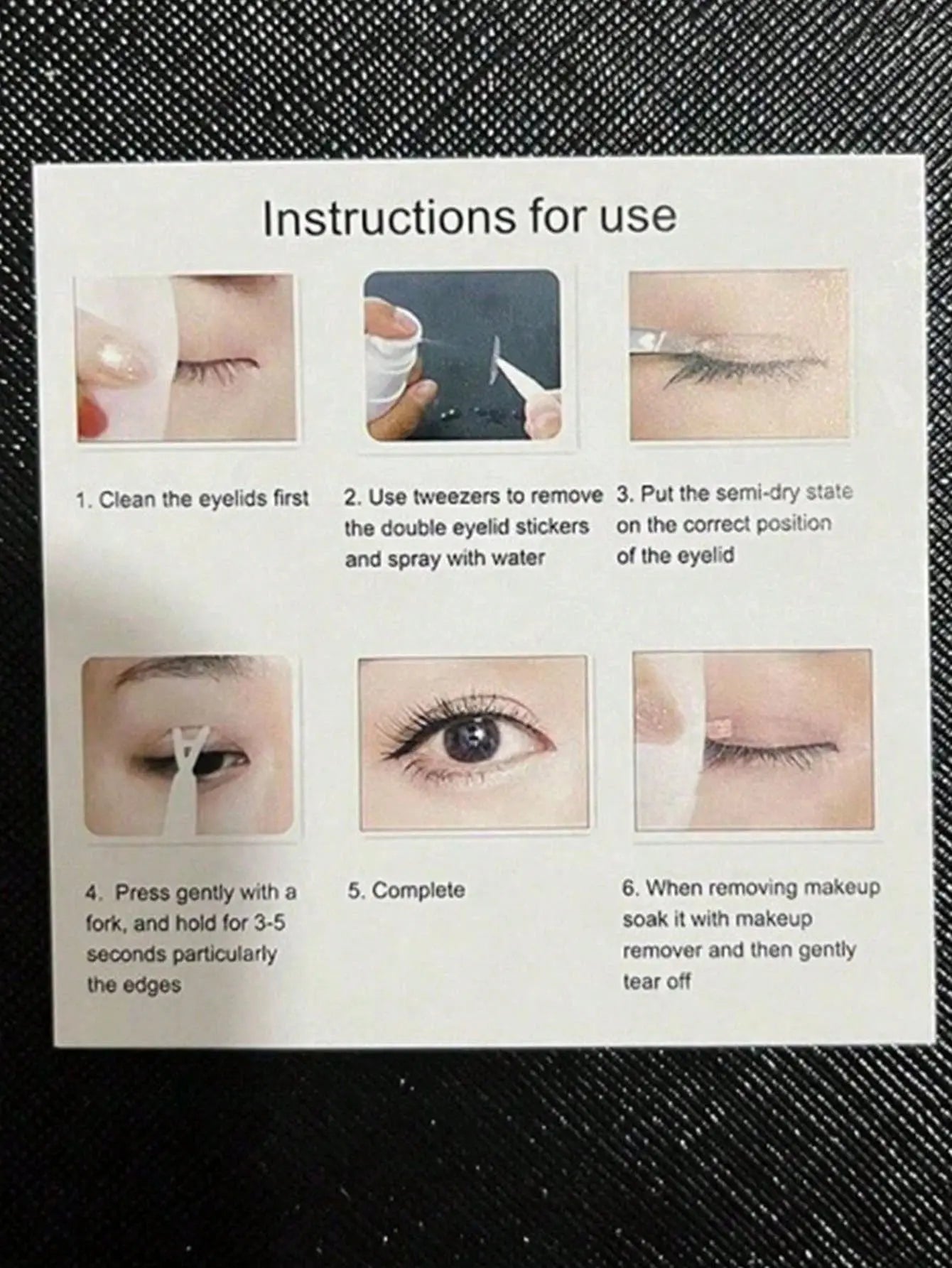 240Pcs Invisible Double Fold Eyelid Tape Sticker Lace Nature Clear Beige Stripe Self-adhesive Natural Eye Makeup With Tools - Femlinza