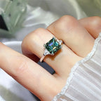 3 Carat Moissanite 925 Sterling Silver Ring - Femlinza