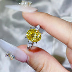 3 Carat Moissanite 925 Sterling Silver Ring - Femlinza