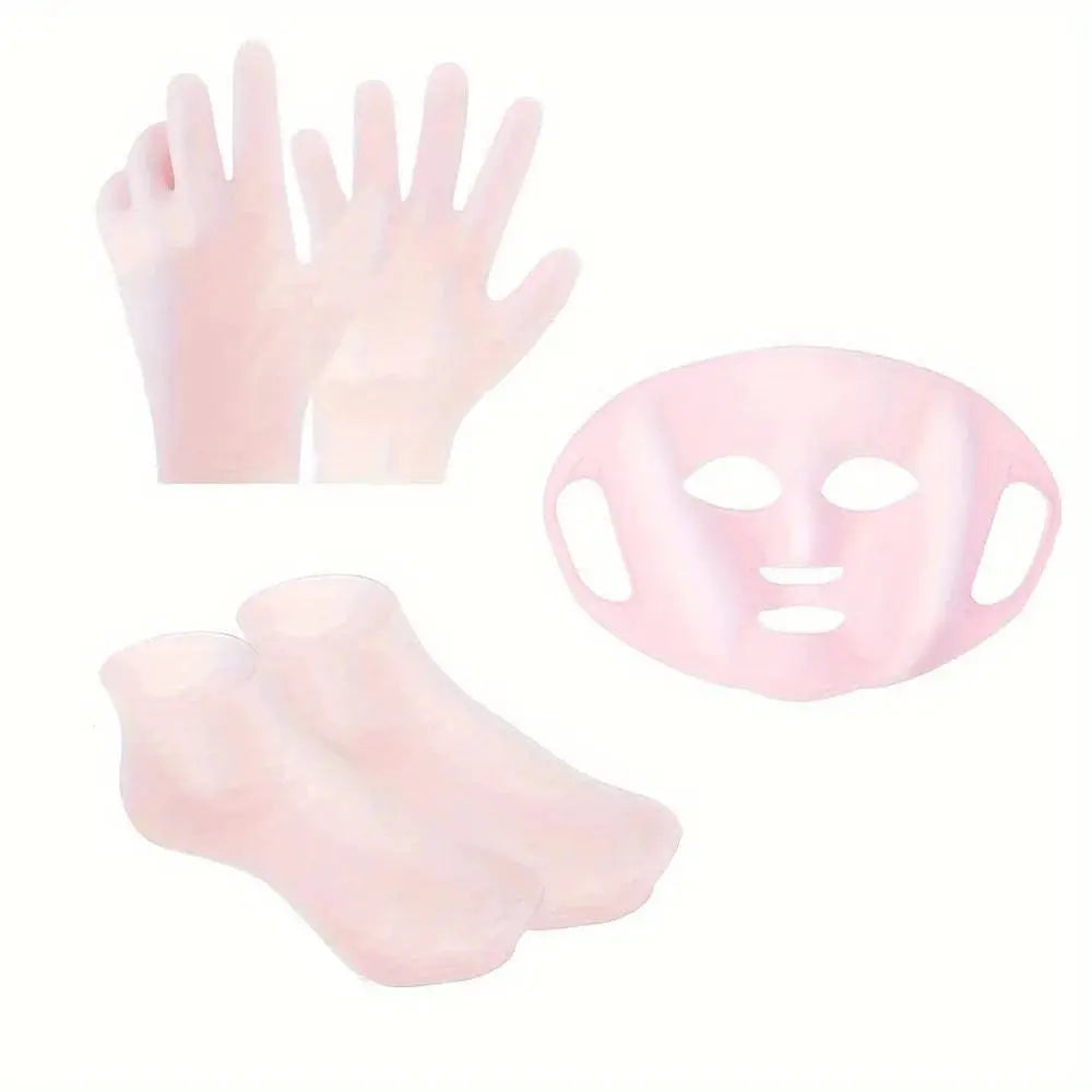 Silicone Moisturizing Care Set – Face, Hands & Feet - Femlinza