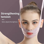 V-Shaped Face Lifting Band – Non-Invasive Double Chin Mask for Firming & Sculpting Jawline - Femlinza