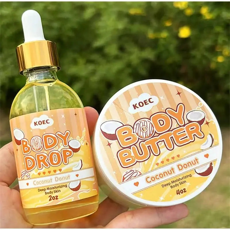 BODY BUTTER Strawberry Cake Body Lotion Body Oil Japanese Skincare Moisturizing Nourishing Body Lotion Peach Coconut Massage Oil - Femlinza