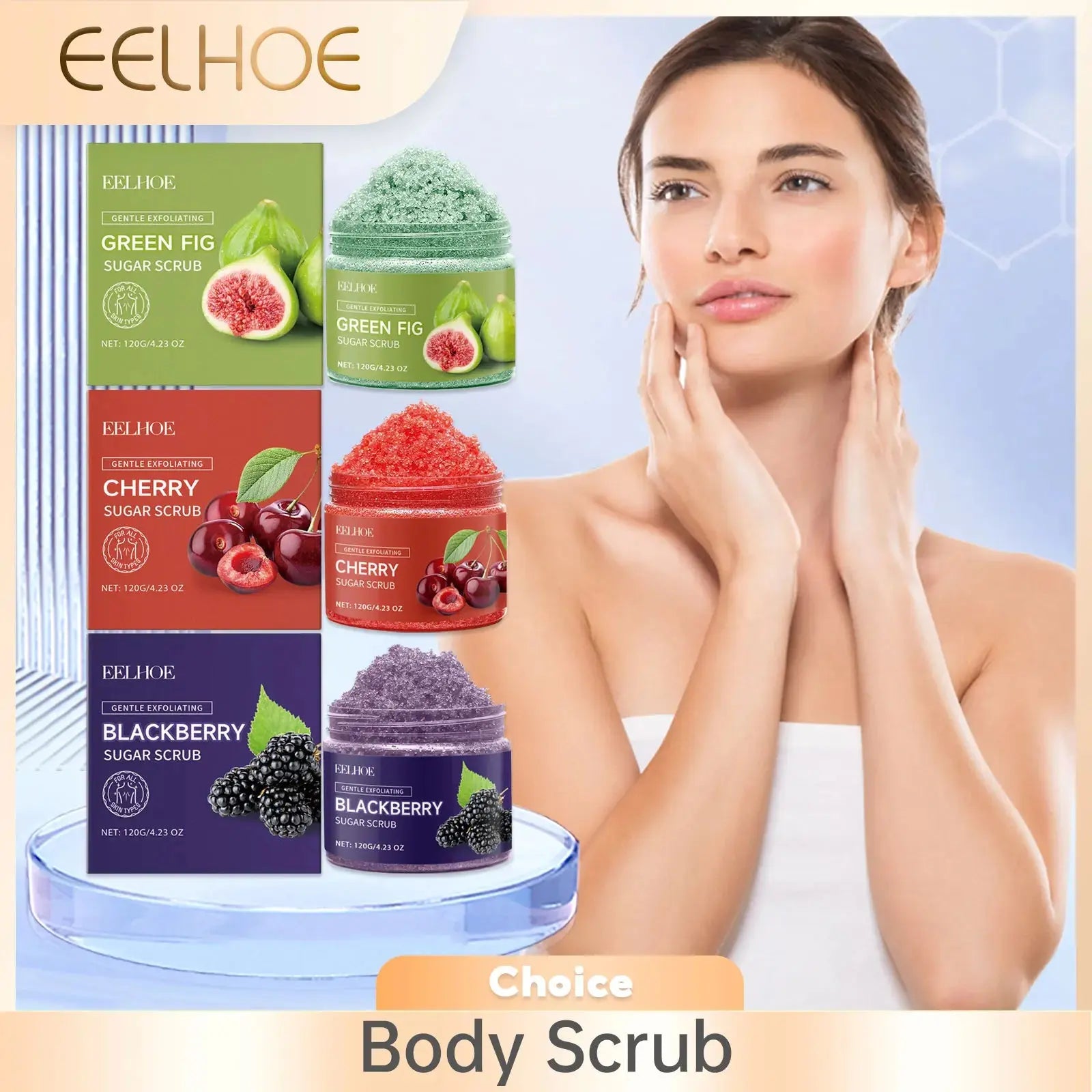 Body Scrub Exfoliating Deep Cleaning Dead Skin Remover Anti Acne Brightening Knee Elbow Moisturizing Whitening Repair Skin Care - Femlinza