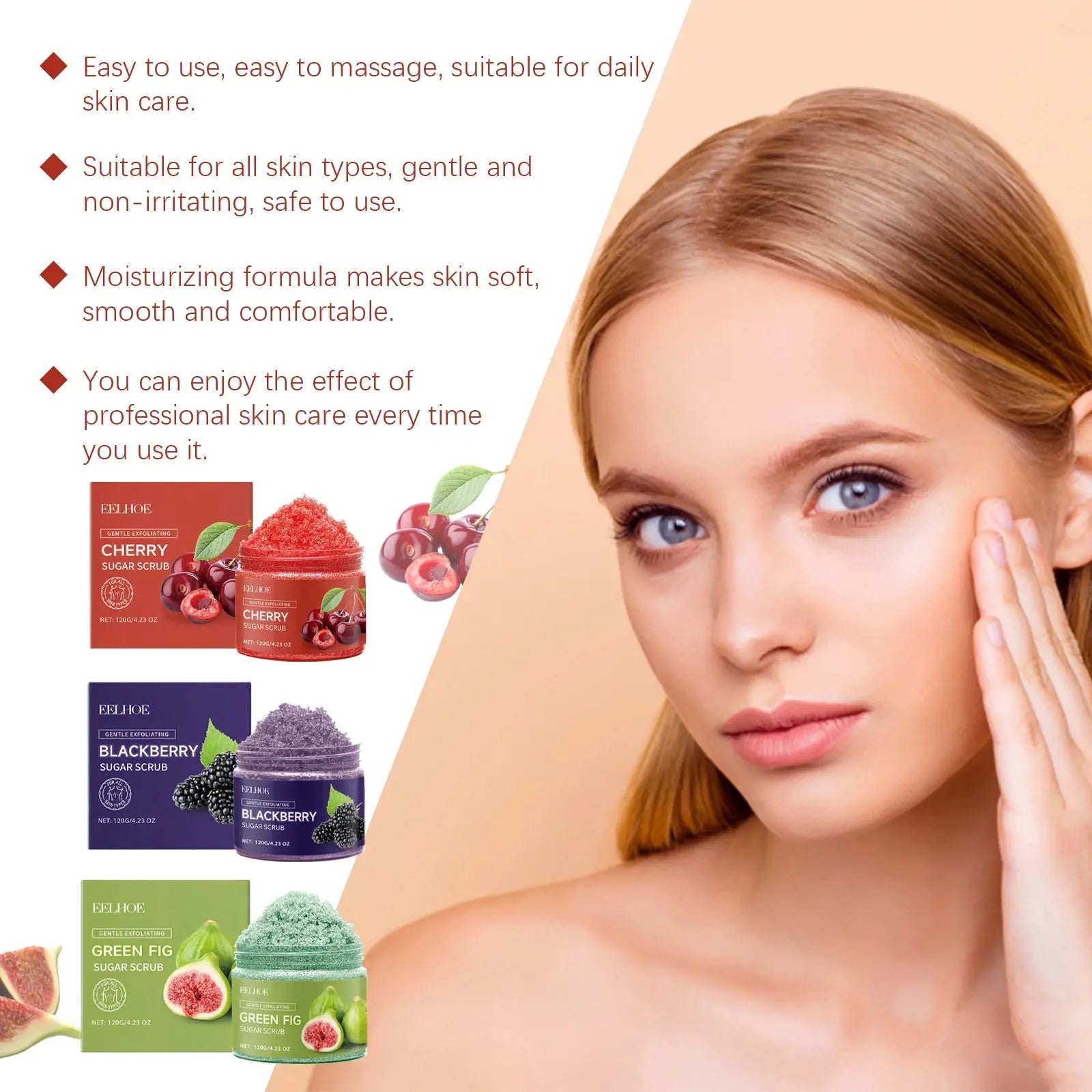 Body Scrub Exfoliating Deep Cleaning Dead Skin Remover Anti Acne Brightening Knee Elbow Moisturizing Whitening Repair Skin Care - Femlinza