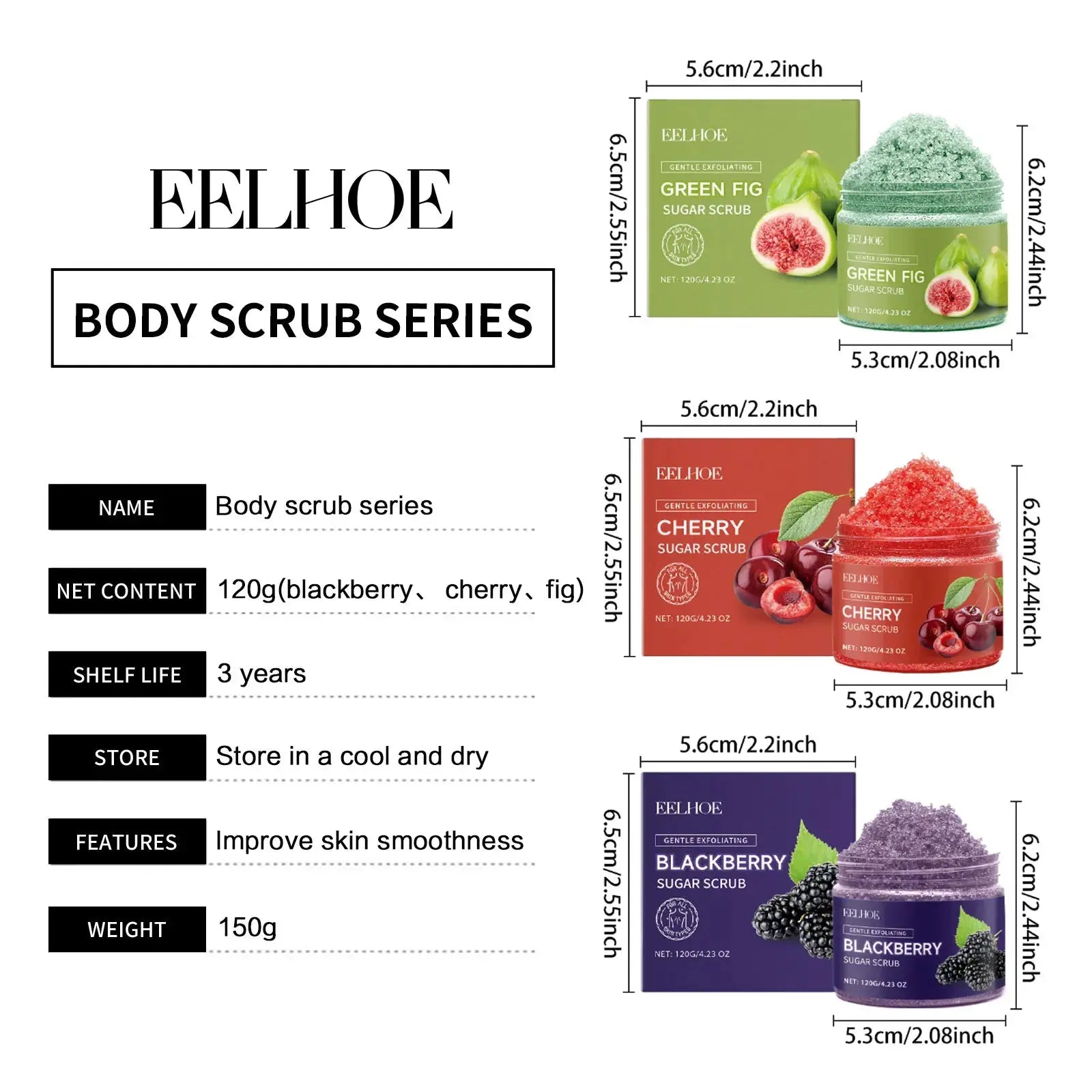 Body Scrub Exfoliating Deep Cleaning Dead Skin Remover Anti Acne Brightening Knee Elbow Moisturizing Whitening Repair Skin Care - Femlinza