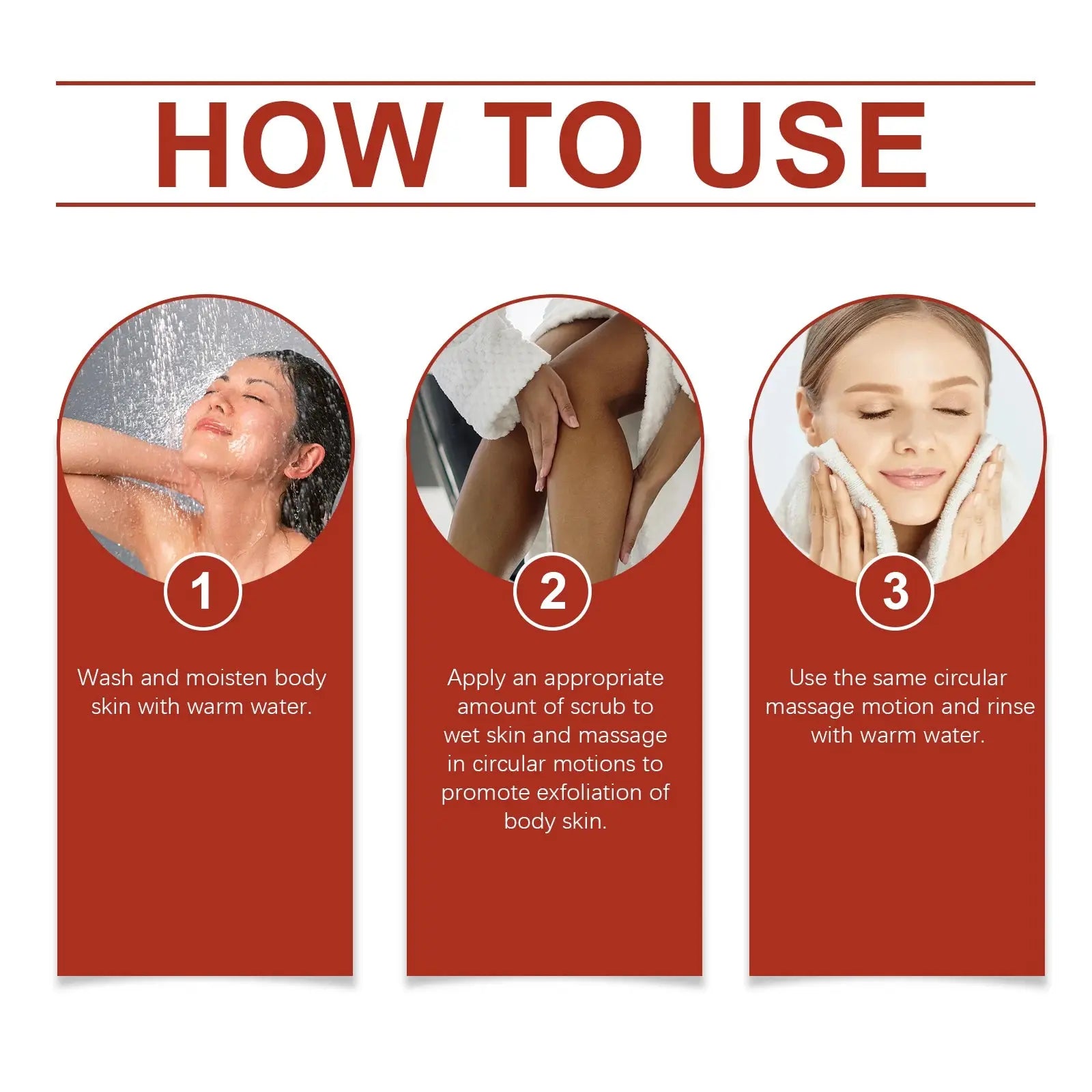 Body Scrub Exfoliating Deep Cleaning Dead Skin Remover Anti Acne Brightening Knee Elbow Moisturizing Whitening Repair Skin Care - Femlinza