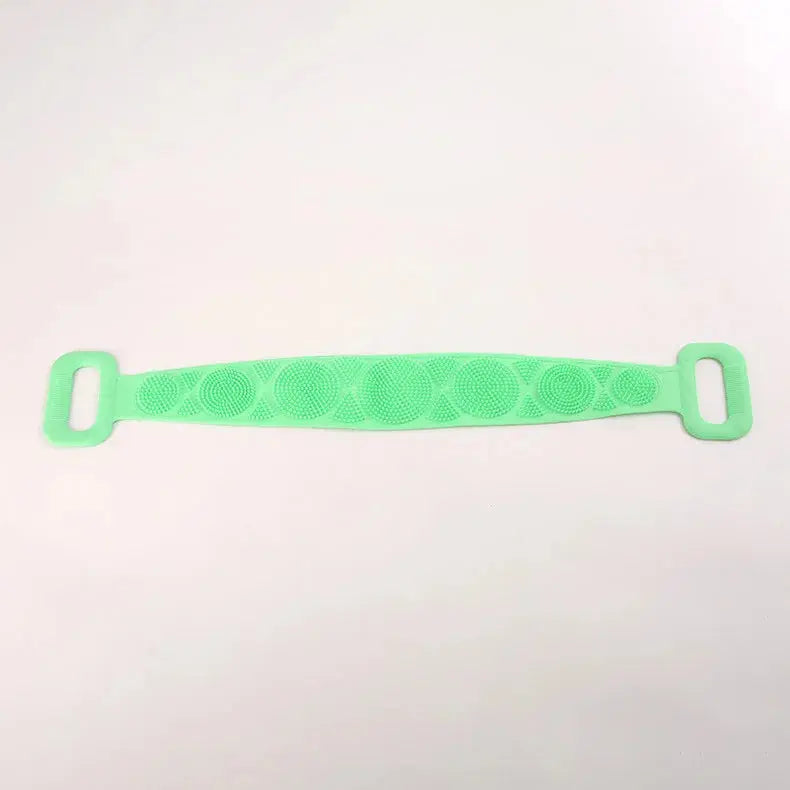 Body Sponge Silicone Brushes Bath Towels Scrubber Rubbing Back Peeling Massage Shower Belt Extended Skin Clean Brushes - Femlinza