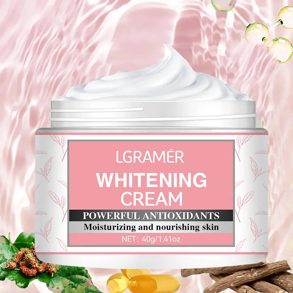 Body Whitening Cream Intimate Areas Underarm Knee Buttocks Private Bleach Remove Melanin Waterproof Brighten Nourish Cream - Femlinza