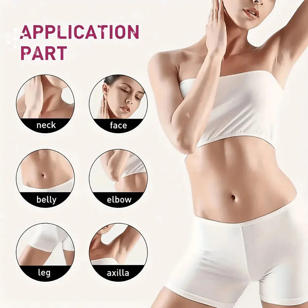 Body Whitening Cream Intimate Areas Underarm Knee Buttocks Private Bleach Remove Melanin Waterproof Brighten Nourish Cream - Femlinza