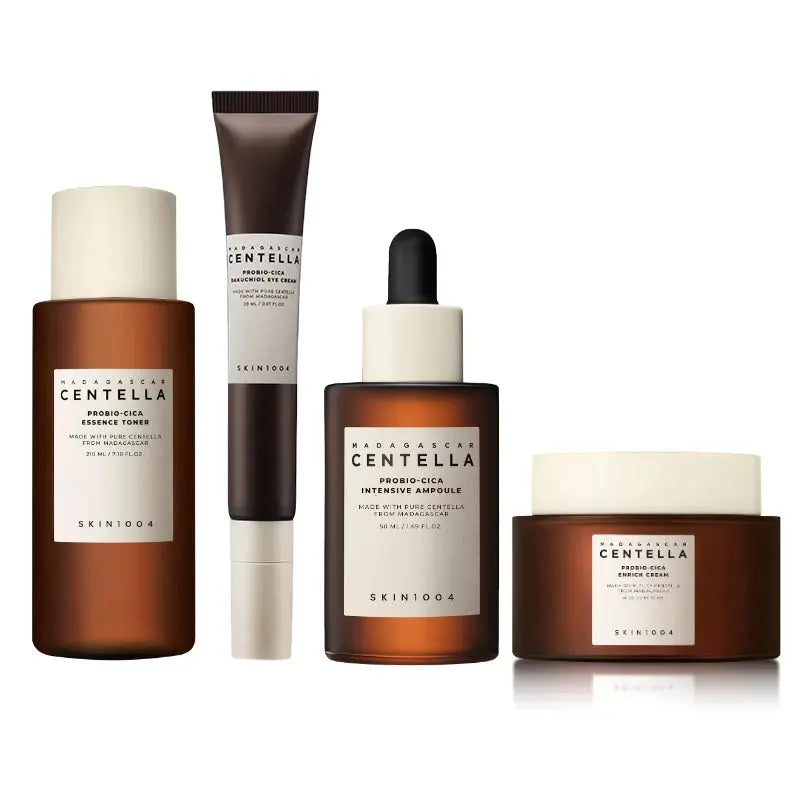 Centella ProBio-CICA Korean Skincare Set – Hydrating & Anti-Aging - Femlinza