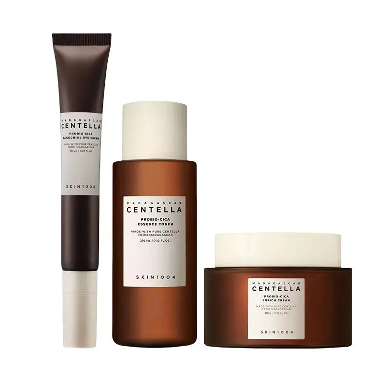 Centella ProBio-CICA Korean Skincare Set – Hydrating & Anti-Aging - Femlinza