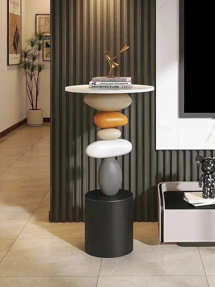 Creative Art Statue Side Table – Modern Minimalist Floor & Coffee Table Décor - Femlinza