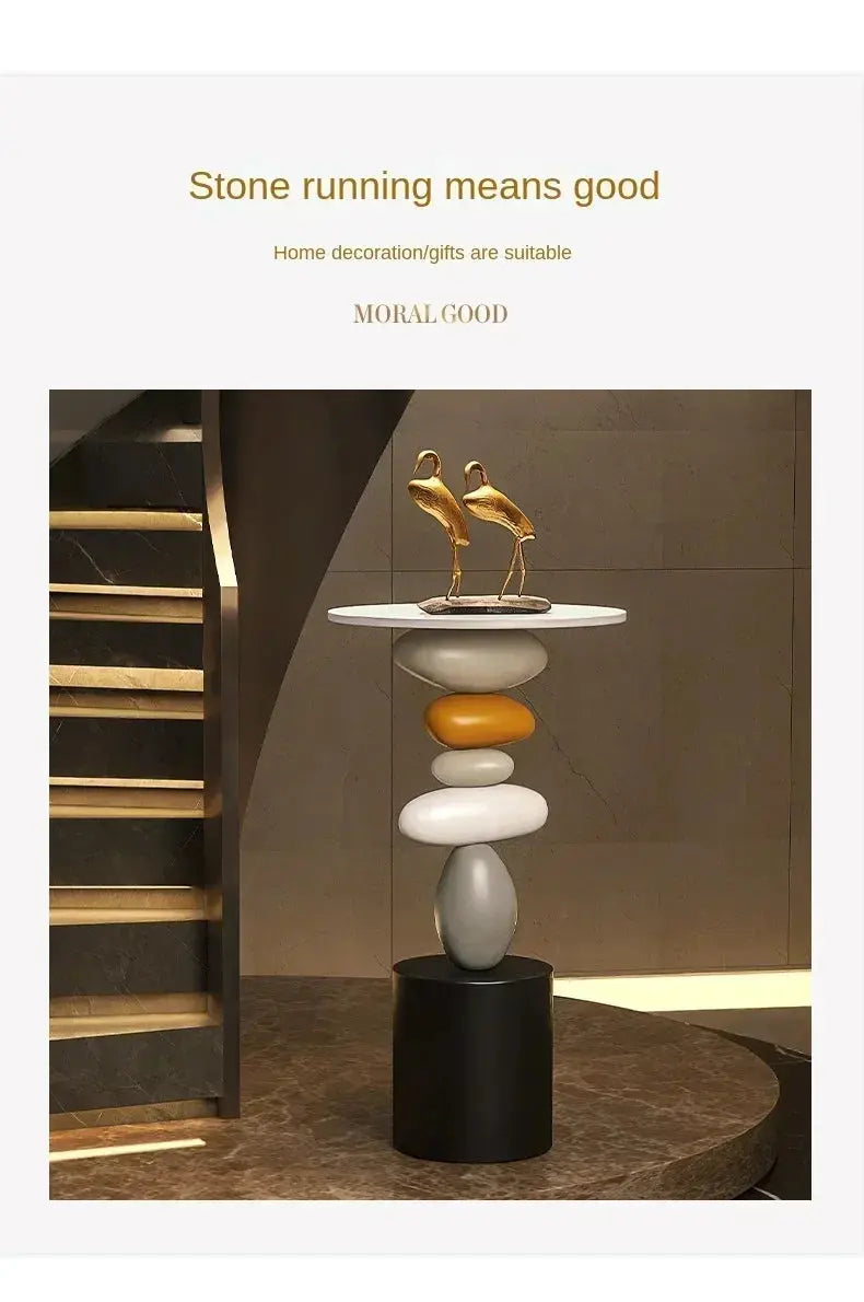 Creative Art Statue Side Table – Modern Minimalist Floor & Coffee Table Décor - Femlinza