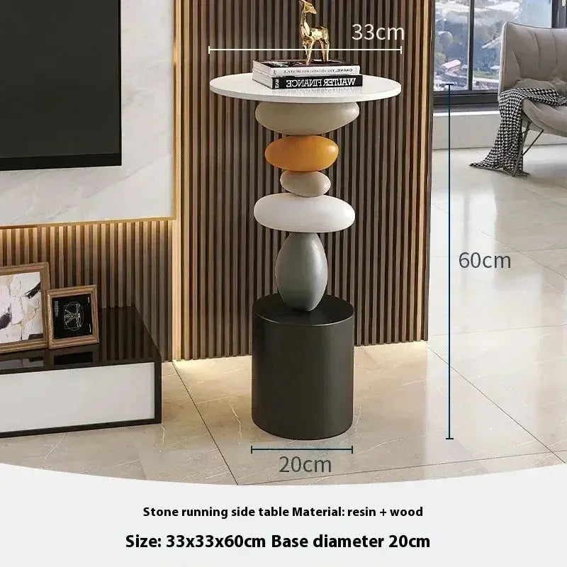 Creative Art Statue Side Table – Modern Minimalist Floor & Coffee Table Décor - Femlinza