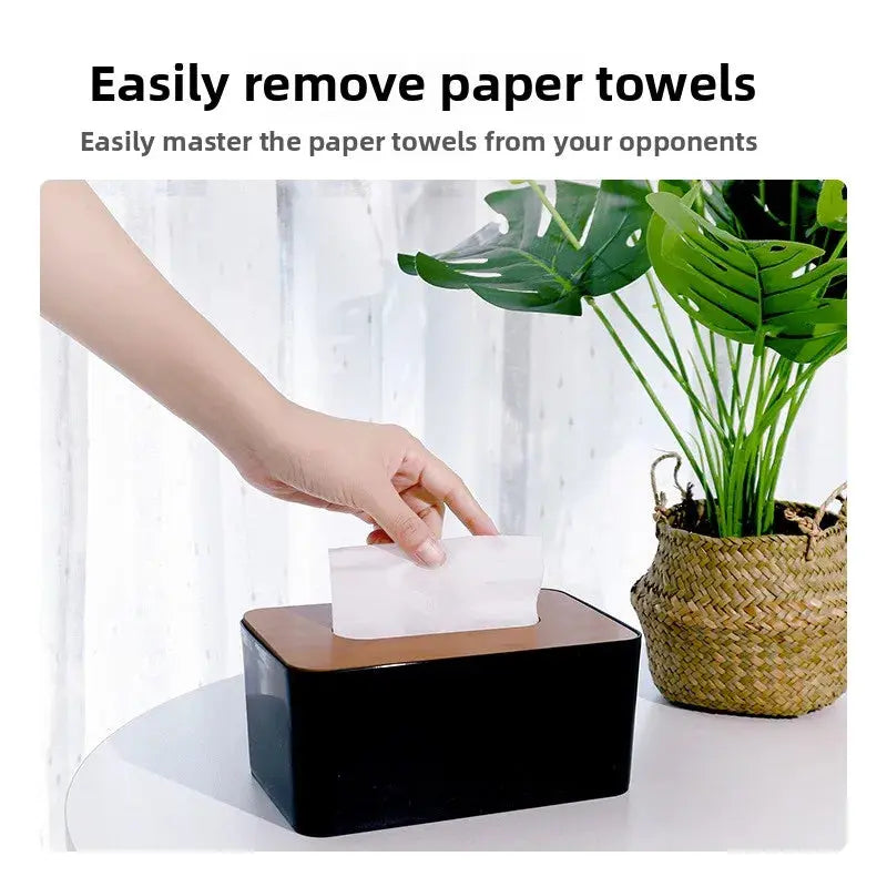 Decorative Tissue Box Holder – Stylish Desktop & Countertop Organizer - Femlinza