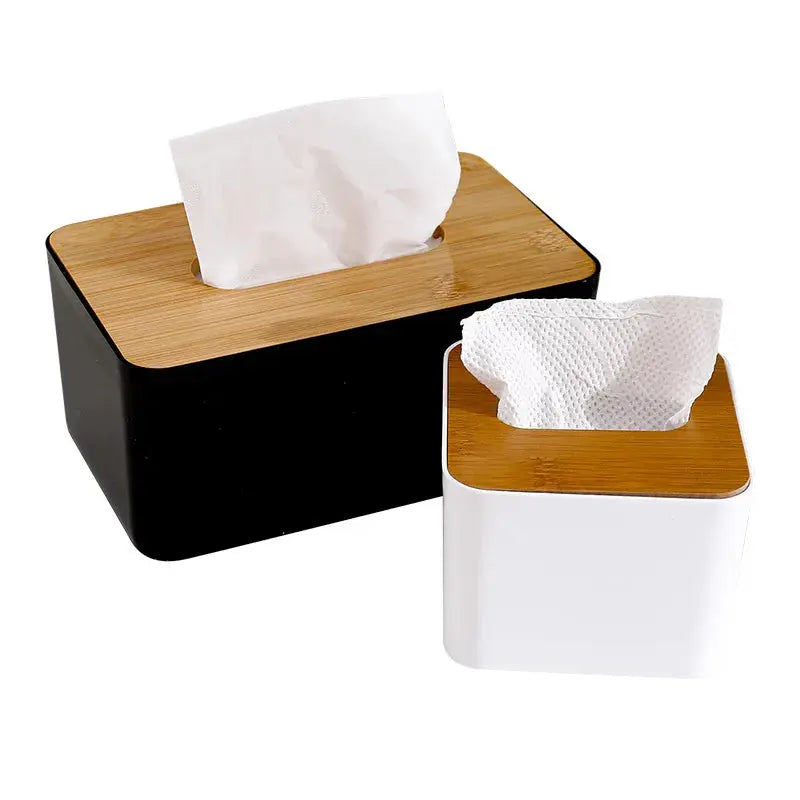 Decorative Tissue Box Holder – Stylish Desktop & Countertop Organizer - Femlinza