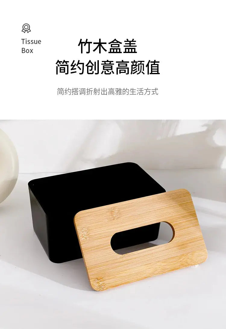 Decorative Tissue Box Holder – Stylish Desktop & Countertop Organizer - Femlinza