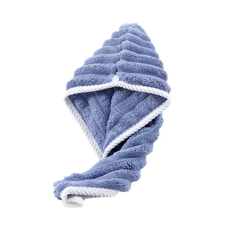 Dry Hair Cap for Women, Thickened and Super Absorbent Headscarf for Wiping Hair, Quick Drying Cap, Dry Hair Towel - Femlinza