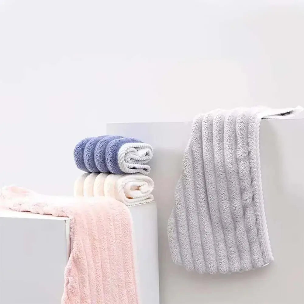 Dry Hair Cap for Women, Thickened and Super Absorbent Headscarf for Wiping Hair, Quick Drying Cap, Dry Hair Towel - Femlinza
