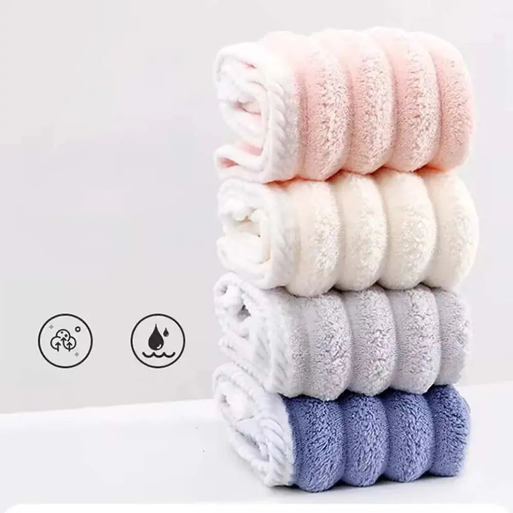 Dry Hair Cap for Women, Thickened and Super Absorbent Headscarf for Wiping Hair, Quick Drying Cap, Dry Hair Towel - Femlinza