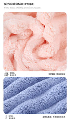 Dry Hair Cap for Women, Thickened and Super Absorbent Headscarf for Wiping Hair, Quick Drying Cap, Dry Hair Towel - Femlinza