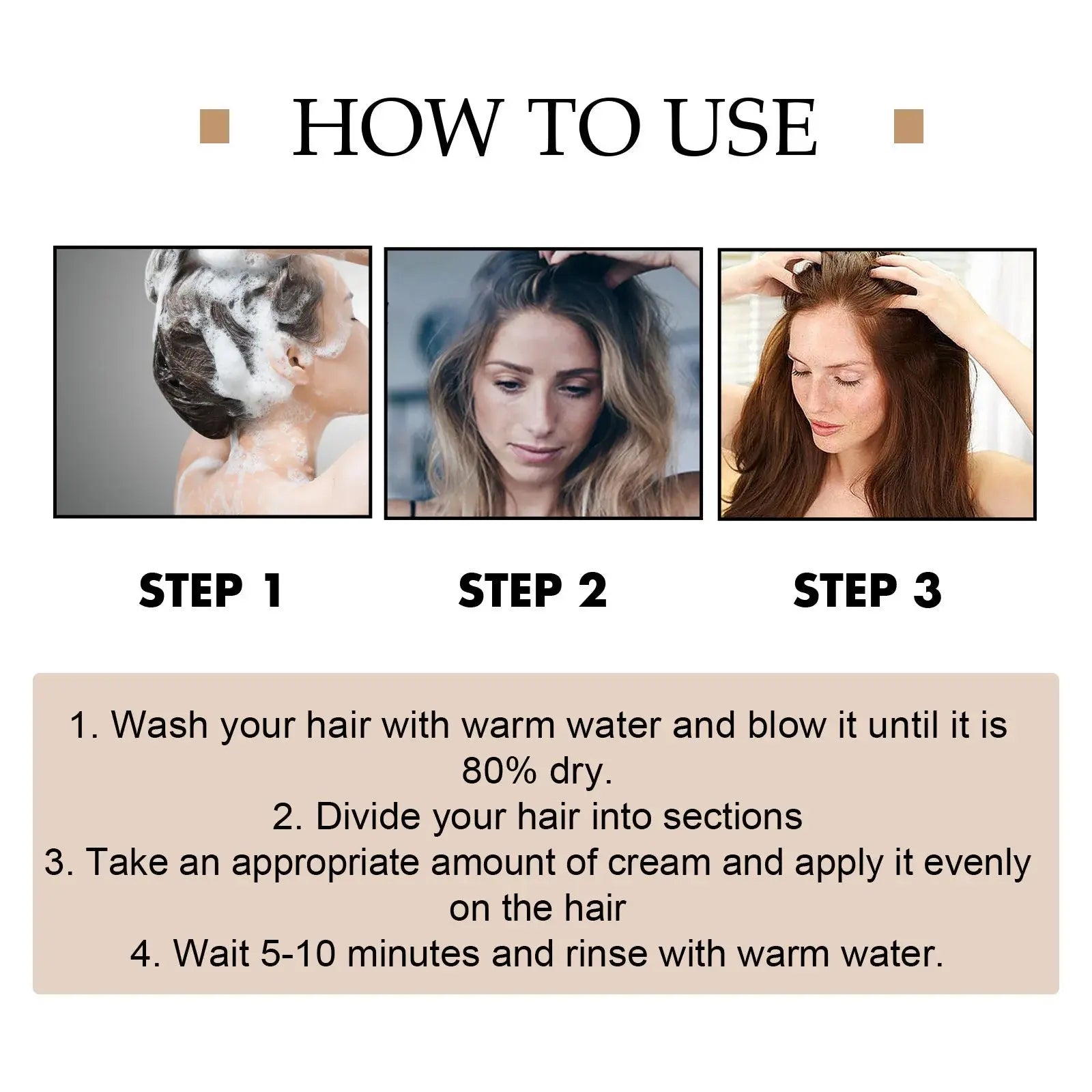 EELHOE Keratin Hair Mask Repairing Damaged Frizzy Hairs Straightening Treatment Nourishing Hair Soften Smoothing Care Product - Femlinza