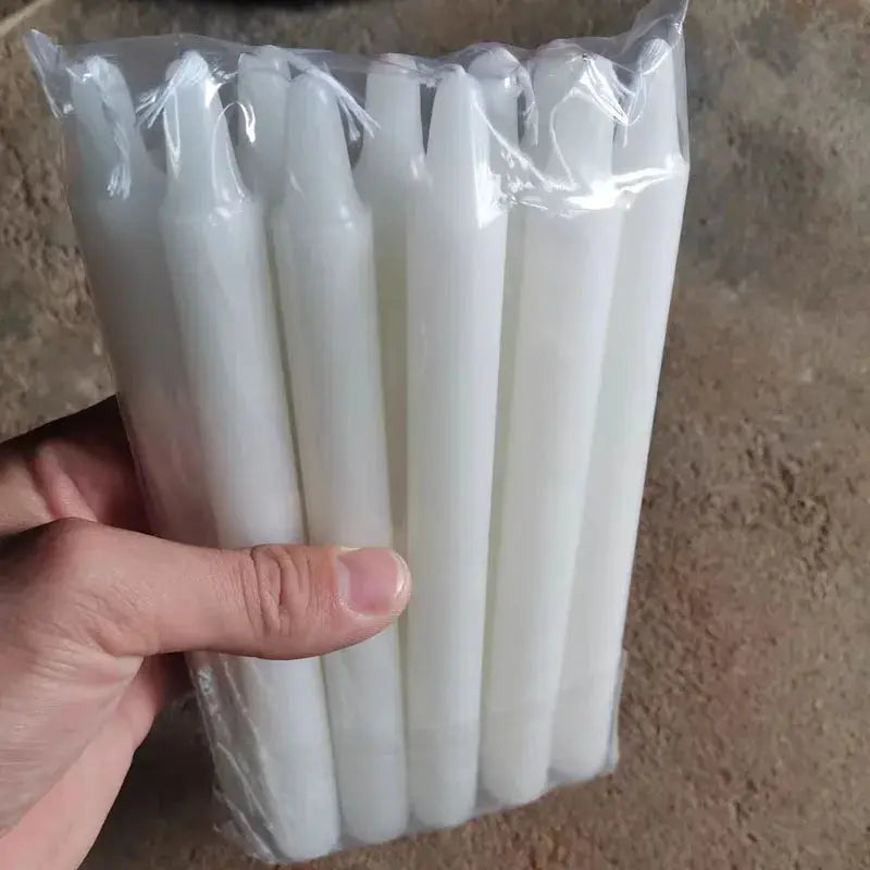 Emergency Stick Candles – 10-Piece Set for Home & Prayer Use - Femlinza
