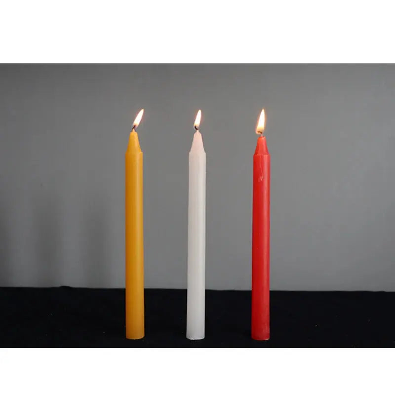 Emergency Stick Candles – 10-Piece Set for Home & Prayer Use - Femlinza