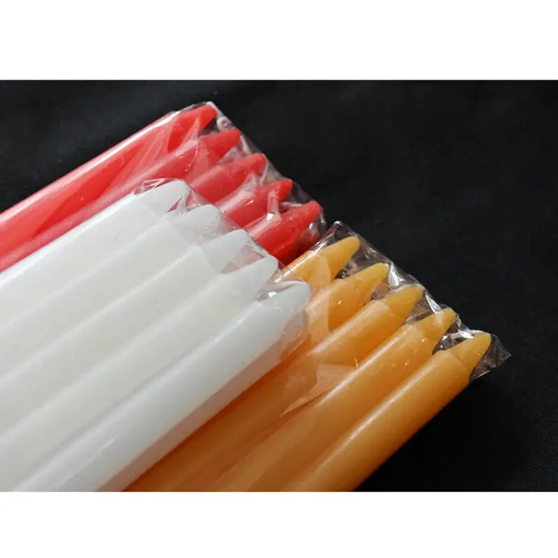 Emergency Stick Candles – 10-Piece Set for Home & Prayer Use - Femlinza