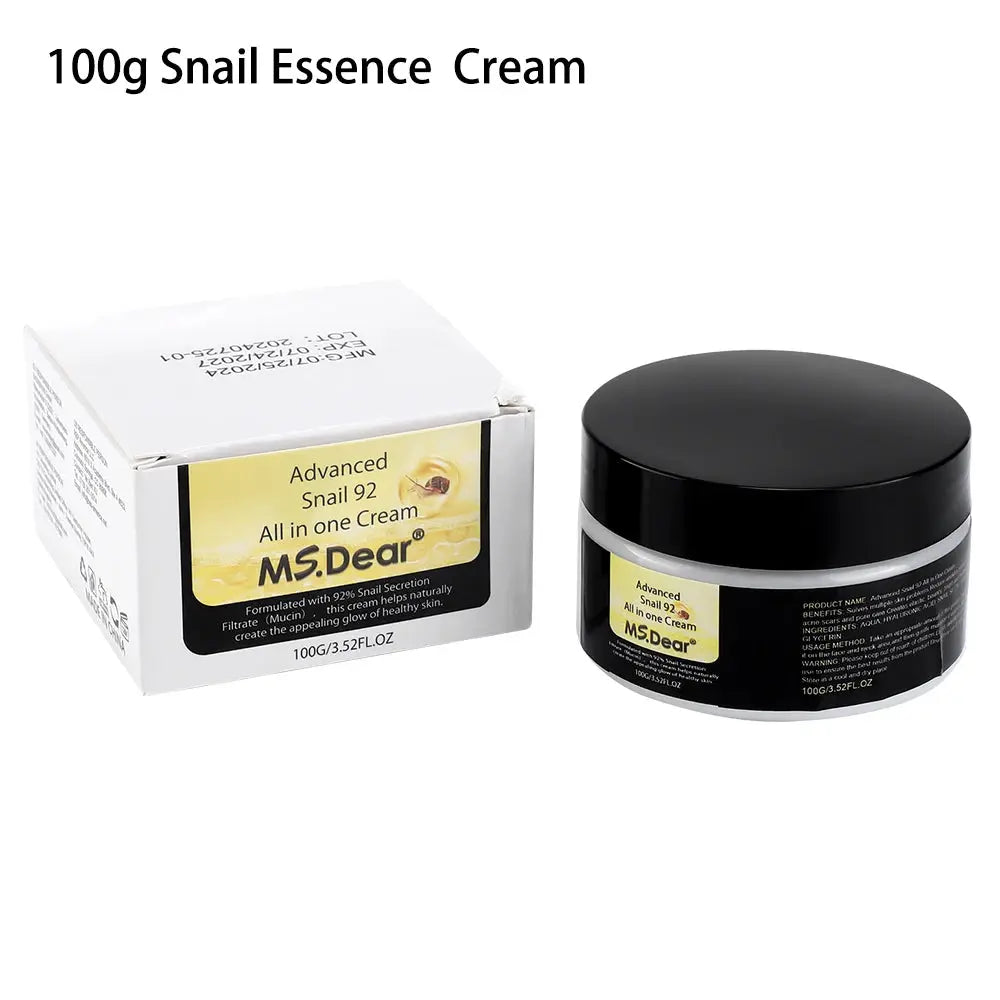Snail Collagen Face Cream / Repair Essence Hydrating Moisturizing Fade Dark Spots Anti-aging Facial Serum Cream Korean Skin Care - Femlinza