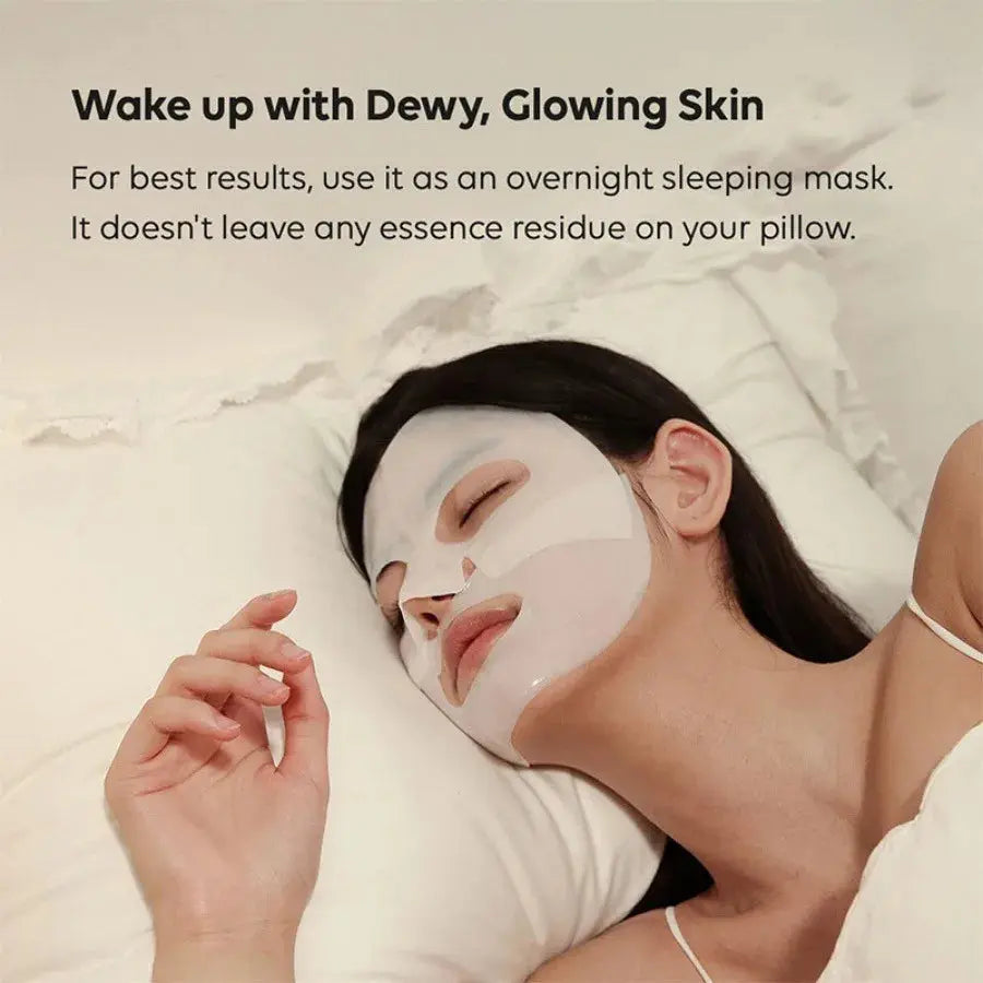 1/4/10PCs Bio Collagen Face Mask Shrink Pores Deep Hydrating Overnight Mask Moisturizing Refreshing Brightening Face Skin Care - Femlinza