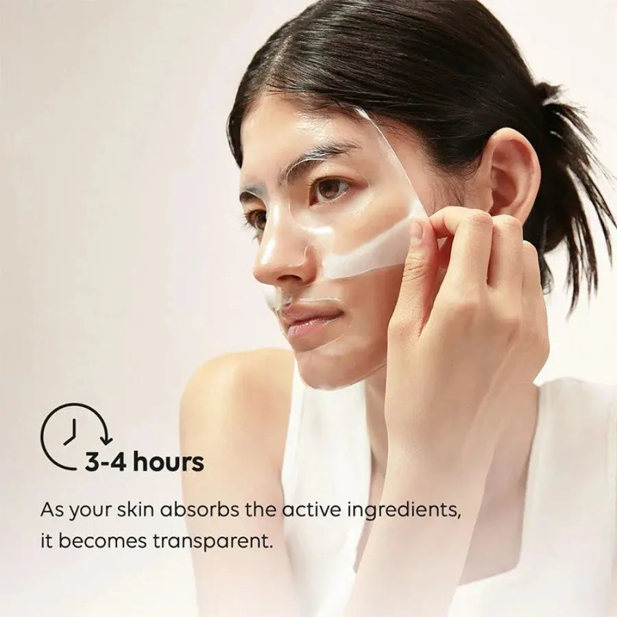 1/4/10PCs Bio Collagen Face Mask Shrink Pores Deep Hydrating Overnight Mask Moisturizing Refreshing Brightening Face Skin Care - Femlinza