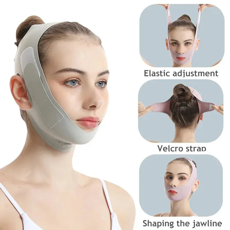 Double Chin Face Sheath Masque Double Menton Face Bandage Anti Wrinkle Slimming Double Chin Mask Lifting Beauty Skin Care Tools - Femlinza