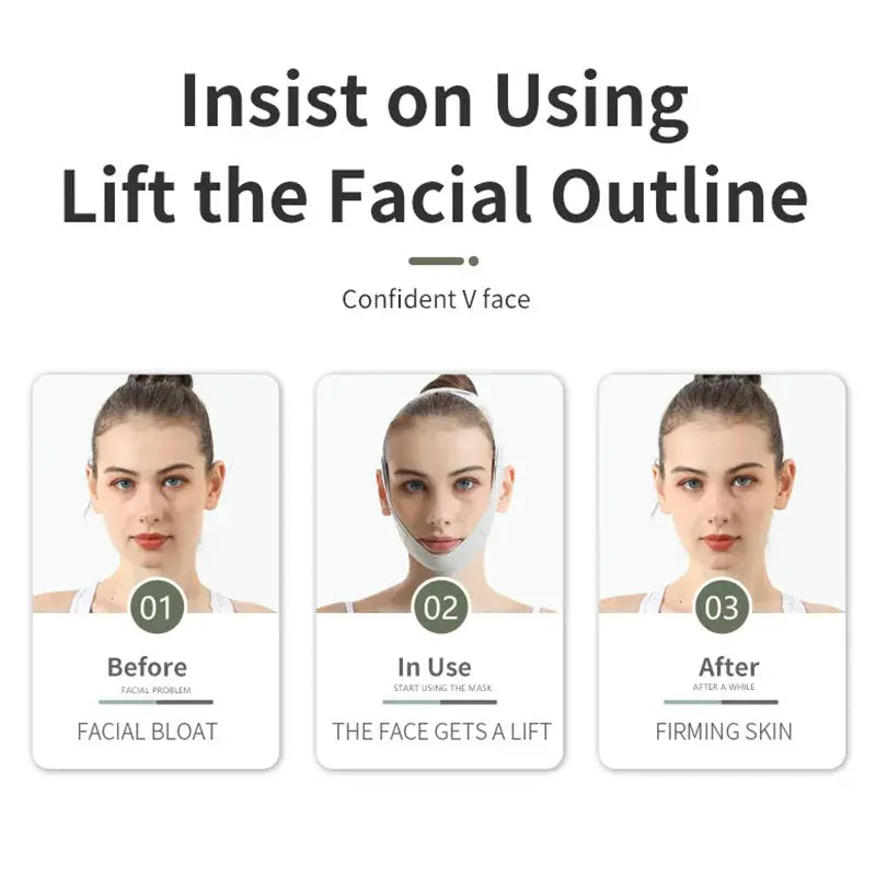 Double Chin Face Sheath Masque Double Menton Face Bandage Anti Wrinkle Slimming Double Chin Mask Lifting Beauty Skin Care Tools - Femlinza