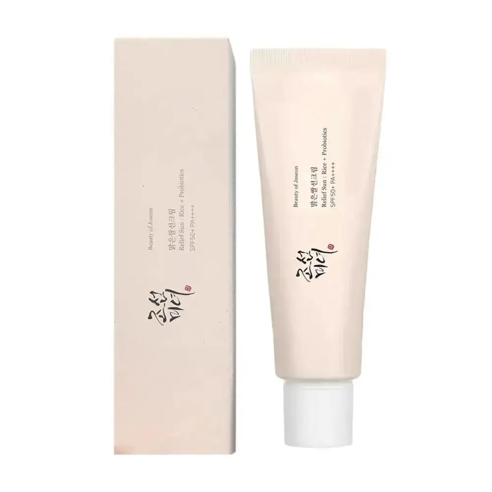 Anua Niacinamide Toner Rice Probiotic Sunscreen Lightweight Eye Cream Non-Greasy Essence Effective Sun Protection Skin Care - Femlinza