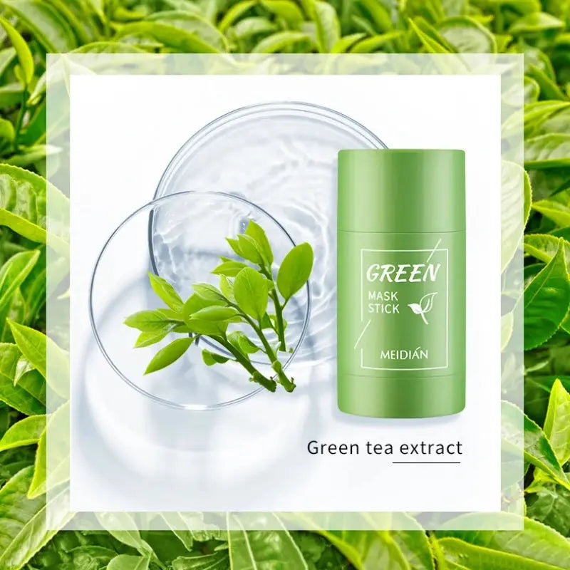 40g Green Tea Deep Cleansing Beauty Health Facial Mask Stick Pore Cleaner For Face Purifying Clay Blackhead Remover Skin Care - Femlinza