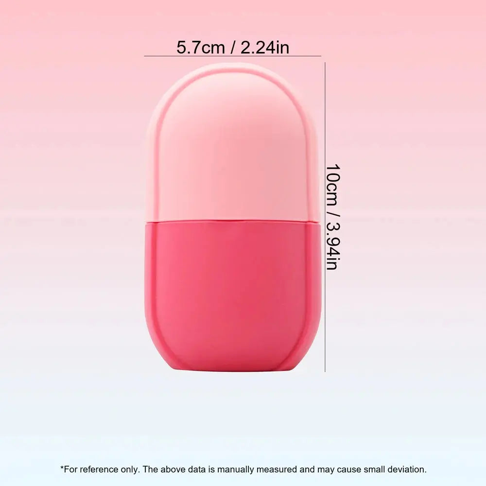 Reusable Silicone Face Ice Mask Mold for Cooling Puffy Eyes Soothing Skin Care Beauty Tool DIY Skincare Soft Flexible Freezer Sa - Femlinza