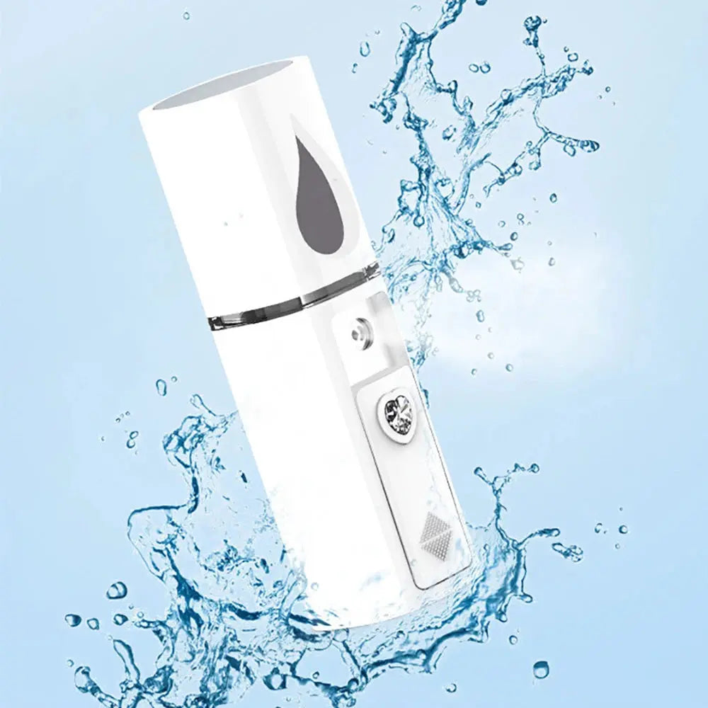 20ml Face Steamer Air Humidifier Portable Facial Sprayer Nebulizer Hydrating Anti-aging Mini Nano Wrinkle Women Beauty Skin Care - Femlinza