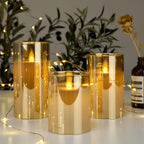 Flameless LED Candles with Remote – 3D Wick Battery Operated Set - Femlinza
