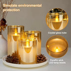 Flameless LED Candles with Remote – 3D Wick Battery Operated Set - Femlinza