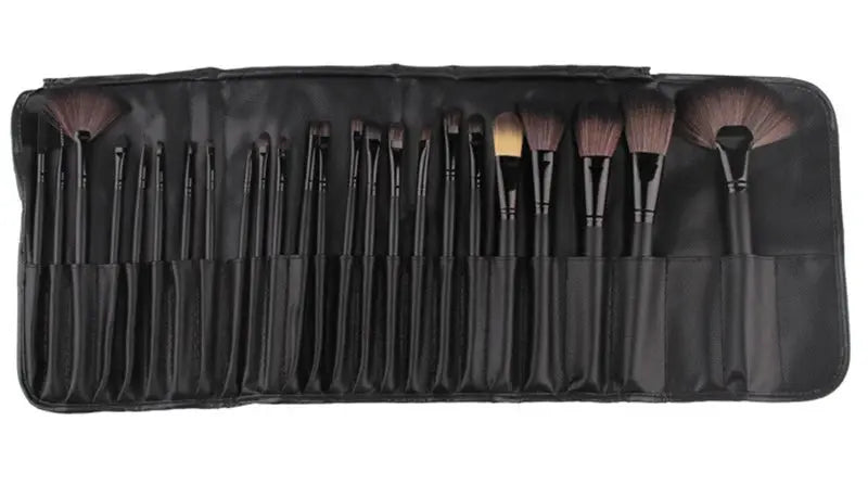 Gift Bag Of  24 pcs Makeup Brush Sets Professional Cosmetics Brushes Eyebrow Powder Foundation Shadows Pinceaux Make Up Tools - Femlinza